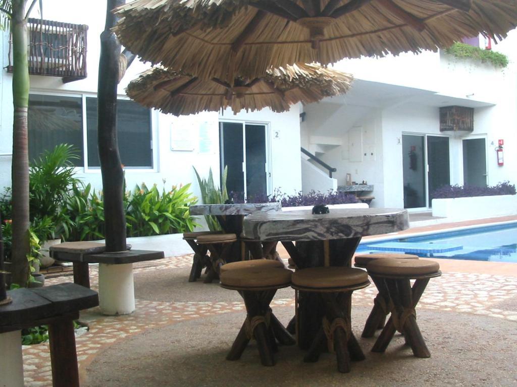 Bungalows Villarena Acapulco Bagian luar foto